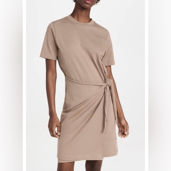 Vince Short Sleeve Side Tie Dress - Picture 2 of 9